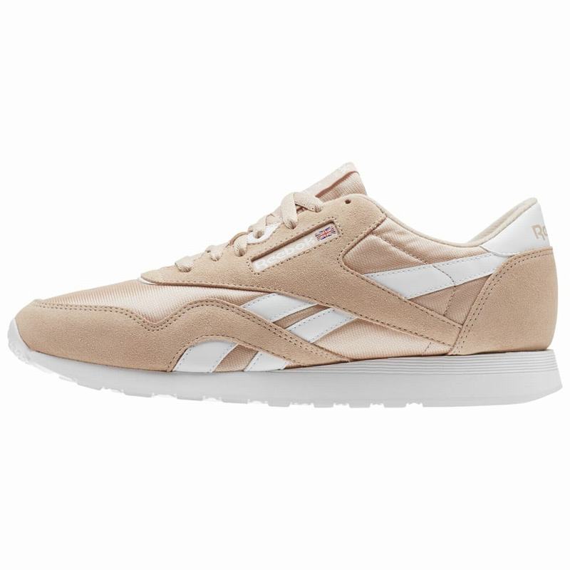 Reebok Classic Nylon M Tenisky Damske - Béžové/Biele QG3666FC